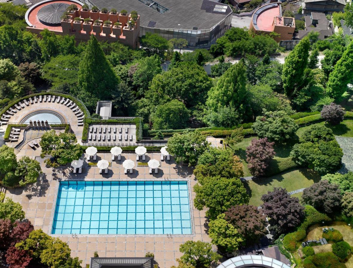 首尔君悦酒店 首爾 外观 照片 Aerial view of the pool